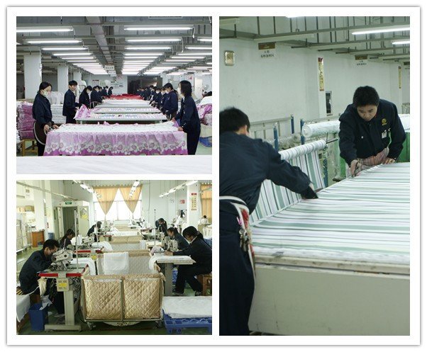 走进工厂,感受黛富妮床上用品的真谛